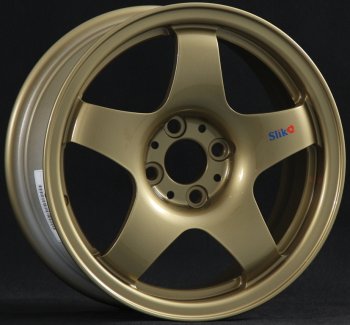 Кованый диск Slik Sport 6.5x15 (Металлик золотой) 6.5x15/4-5x98-120 D54.1-72.6 Audi A4 B5 8D5 универсал дорестайлинг (1994-1997) 5x112.0xDIA57.1xET45.0