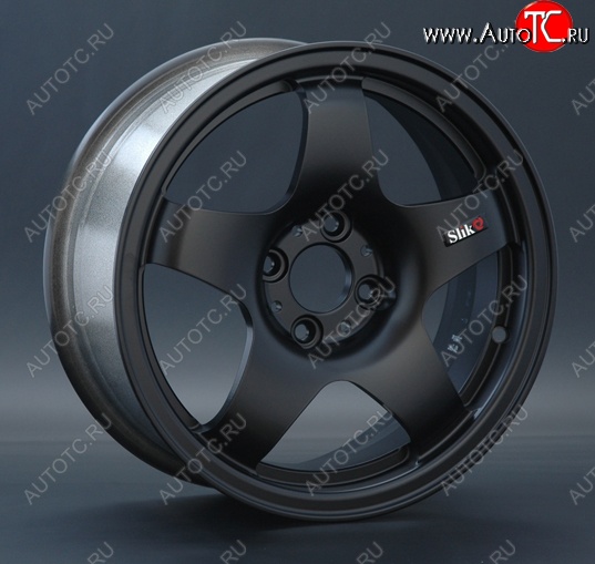 7 899 р. Кованый диск Slik Sport 6.5x15 (Металлик графит глянцевый) 6.5x15/4-5x98-120 D54.1-72.6   (Цвет: Металлик графит глянцевый)  с доставкой в г. Майкоп