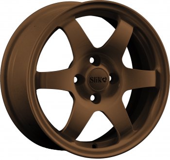 Кованый диск Slik Sport 6.5x15 (Металлик коньячная бронза. Матовый) KIA Ceed 2 JD рестайлинг универсал (2015-2018) 5x114.3xDIA67.1xET46.0