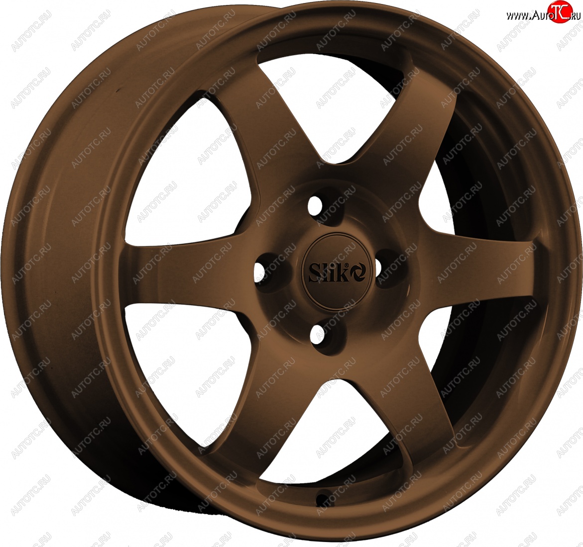 15 249 р. Кованый диск Slik Sport 6.5x15 (Металлик коньячная бронза. Матовый)   (Цвет: Металлик коньячная бронза. Матовый)  с доставкой в г. Майкоп