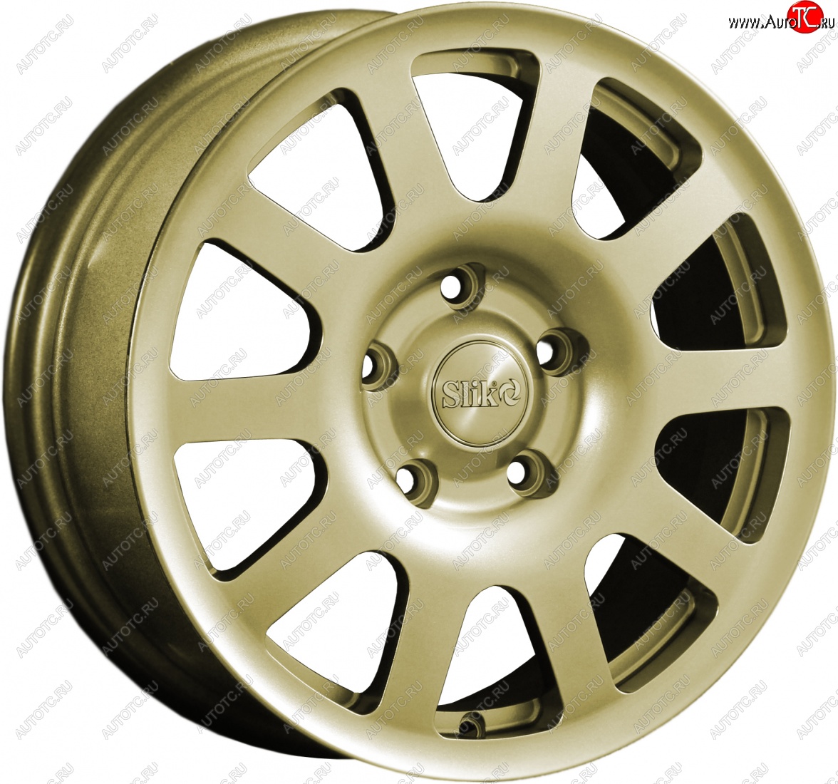 18 999 р. Кованый диск Slik Sport 6.5x16 (Металлик золотой)   (Цвет: Металлик золотой)  с доставкой в г. Майкоп