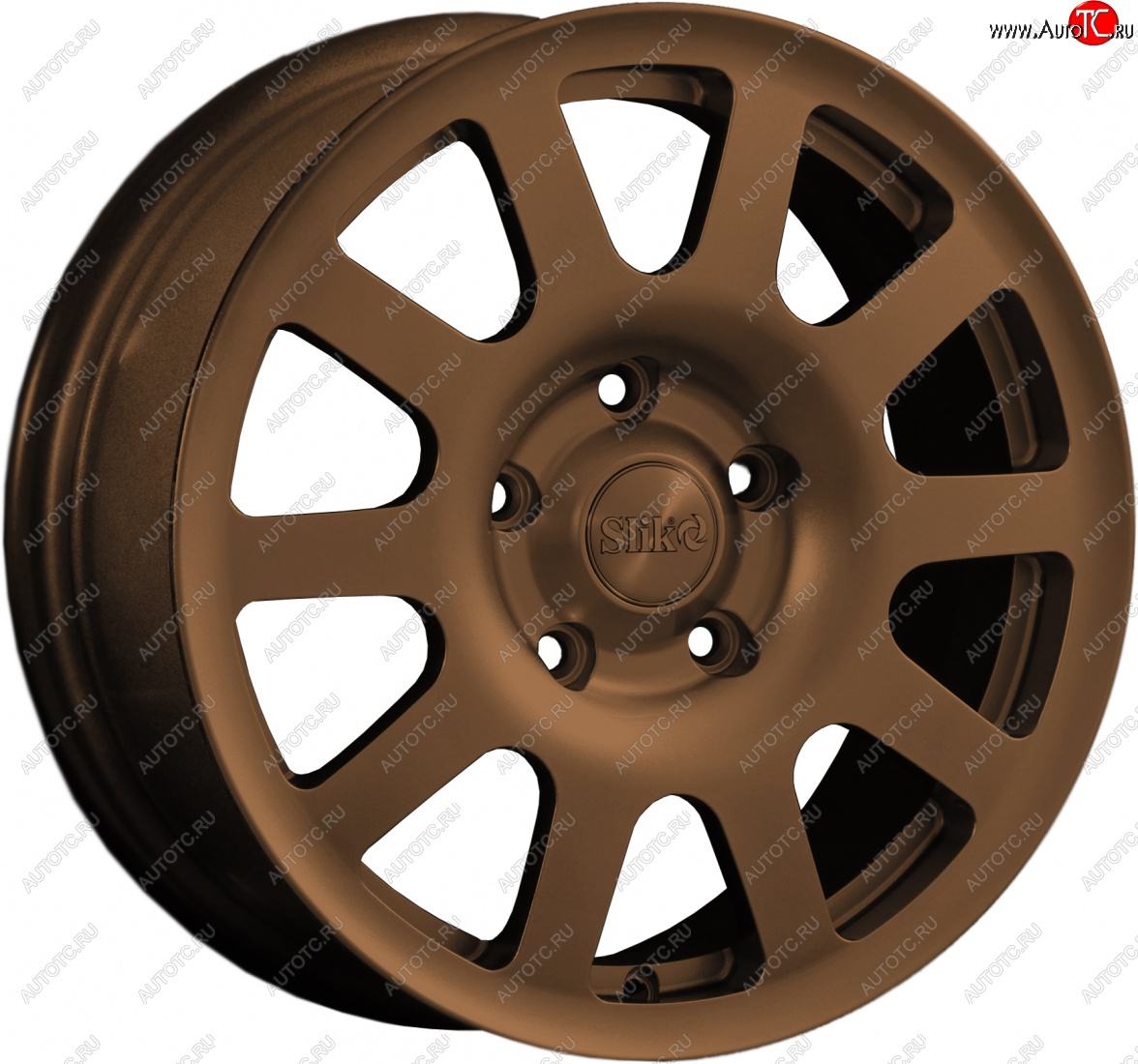 18 999 р. Кованый диск Slik Sport 6.5x16 (Металлик коньячная бронза. Глянец)   (Цвет: Металлик коньячная бронза. Глянец)  с доставкой в г. Майкоп