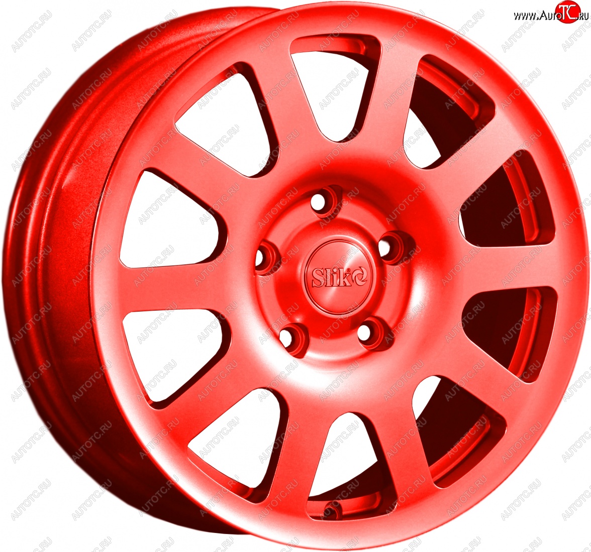 18 999 р. Кованый диск Slik Sport 6.5x16 (Candy алый)   (Цвет: Candy алый)  с доставкой в г. Майкоп