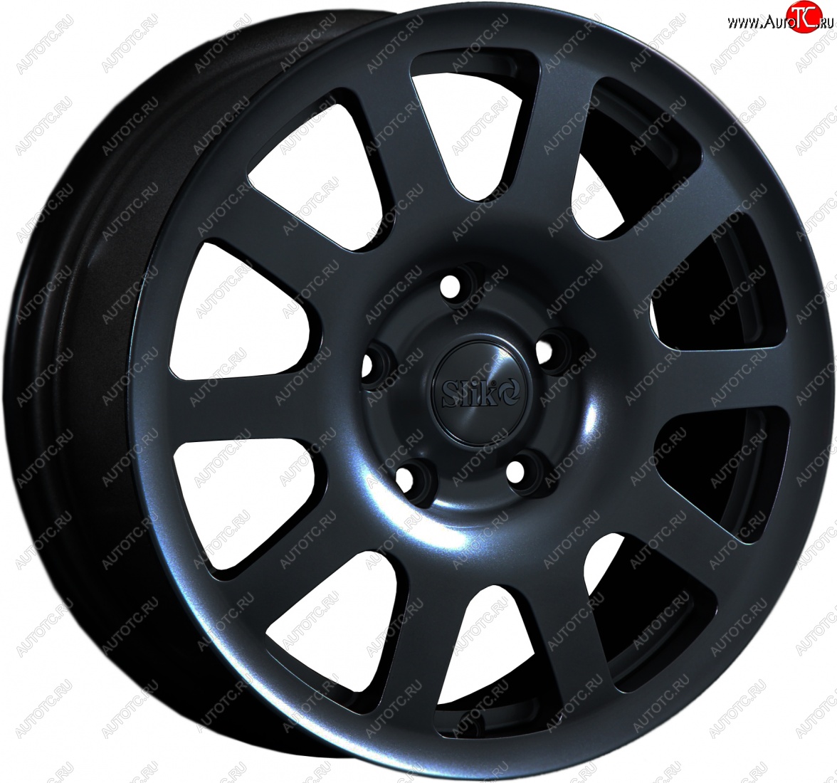18 999 р. Кованый диск Slik Sport 6.5x16 (Черный глянцевый)   (Цвет: Черный глянцевый)  с доставкой в г. Майкоп