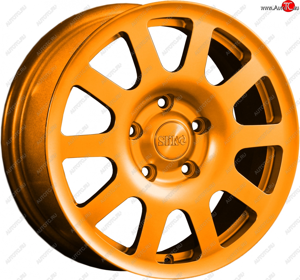 18 999 р. Кованый диск Slik SPORT R16x6.5 Ярко-оранжевый (ORANGE) 6.5x16   (Цвет: ORANGE)  с доставкой в г. Майкоп