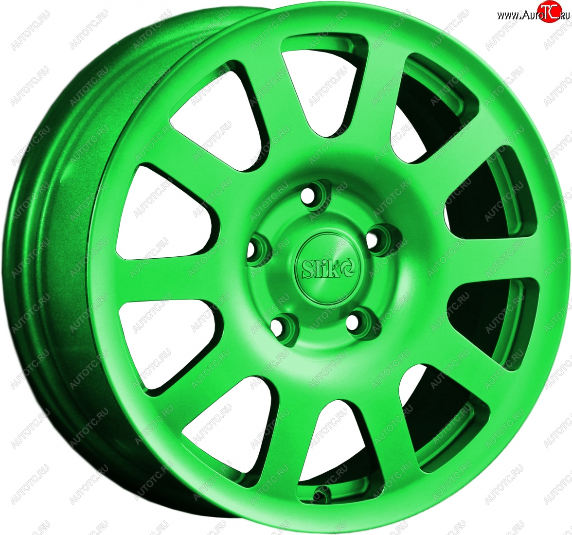 18 999 р. Кованый диск Slik Sport 6.5x16 (RAL 6038 ярко-зеленый)   (Цвет: RAL 6038 ярко-зеленый)  с доставкой в г. Майкоп