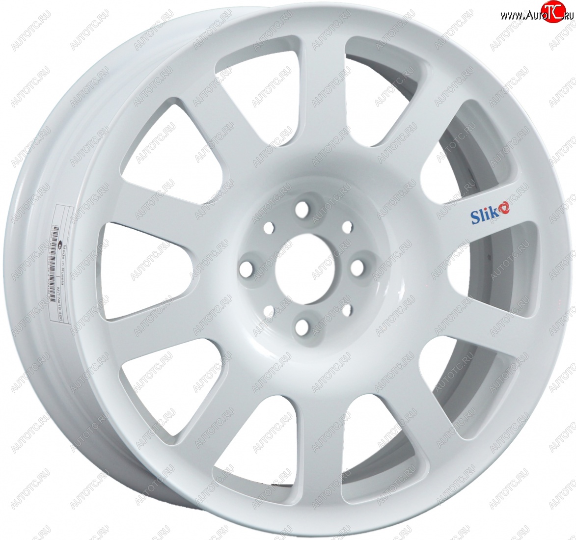 10 399 р. Кованый диск Slik SPORT R16x6.5 Яркое-блестящее серебро (HPB) 6.5x16   (Цвет: HPB)  с доставкой в г. Майкоп