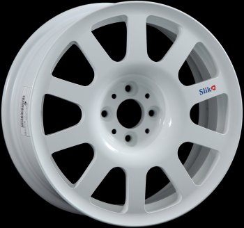 Кованый диск Slik SPORT R16x6.5 Белый (W) 6.5x16 Nissan Qashqai +2 1 J10 дорестайлинг (2008-2010) 5x114.3xDIA66.1xET40.0