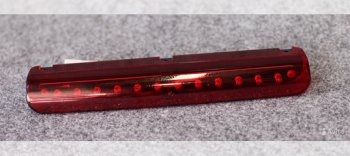 429 р. Универсальный LED стоп сигнал 21103716810 (22х2х4 см) Porsche Cayenne 958 рестайлинг (2014-2018) (Красный)  с доставкой в г. Майкоп. Увеличить фотографию 3