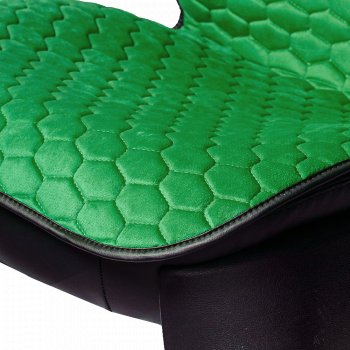 3 399 р. Комплект накидок на сиденья Lord Autofashion Тейлор (велюр, 2 места)   (Зелёный 1655)  с доставкой в г. Майкоп. Увеличить фотографию 4
