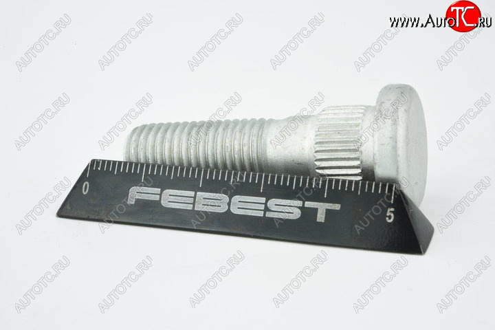 106 р. Забивная Шпилька 23.0 мм ступицы колеса Febest M12x1.5 x 23.0 Saturn Vue (2002-2007)