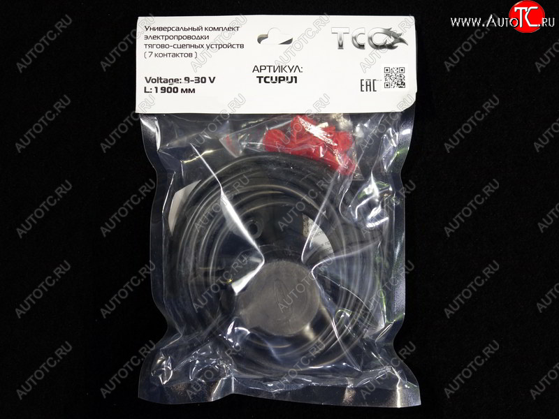 1 249 р. Универсальный комплект электрики для фаркопов (7 контактов) TCC-Tuning Dong Feng S30 (2014-2017)  с доставкой в г. Майкоп