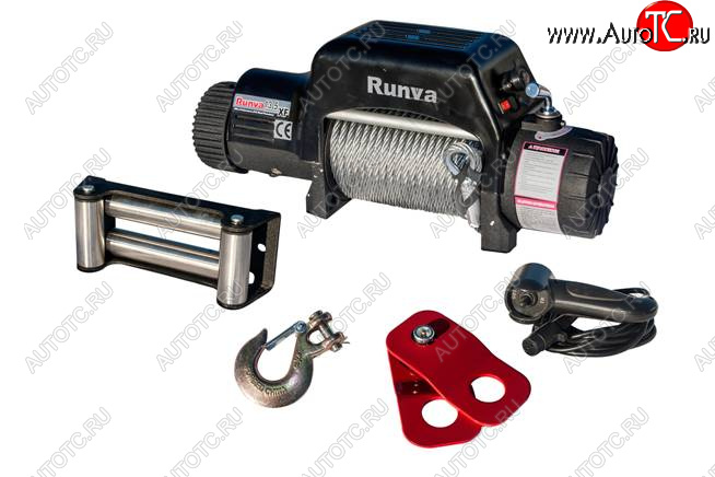 62 319 р. Лебёдка электрическая 13500 lbs 6136 кг Runva Nissan Juke 1 YF15 рестайлинг (2014-2020) (стальной трос)  с доставкой в г. Майкоп