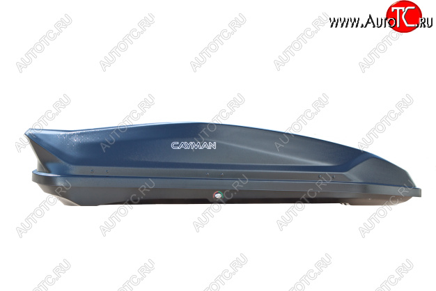 27 699 р. Автобокс CAYMAN (420 л. 196х73х38 см)   (черное тиснение)  с доставкой в г. Майкоп