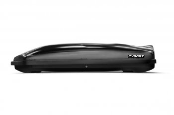 Багажный бокс CYBORT CarGO (580 л/216x85x46 см, двусторонний, крепление скоба) на крышу  (Черная пантера (672))