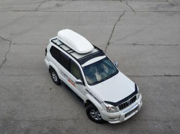 27 599 р. Автобокс LEVEL Касатка (450 л. 190х80х45 см)   (Белый)  с доставкой в г. Майкоп. Увеличить фотографию 4
