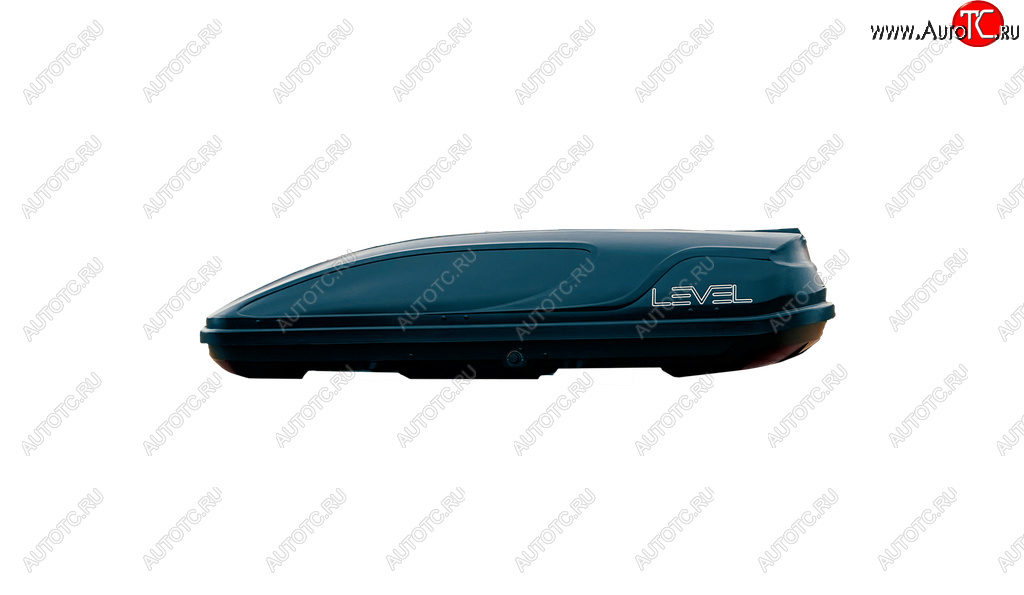 27 599 р. Автобокс LEVEL Касатка (450 л. 190х80х45 см)   (Черный)  с доставкой в г. Майкоп