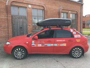27 599 р. Автобокс LEVEL Касатка (450 л. 190х80х45 см)   (Черный)  с доставкой в г. Майкоп. Увеличить фотографию 2
