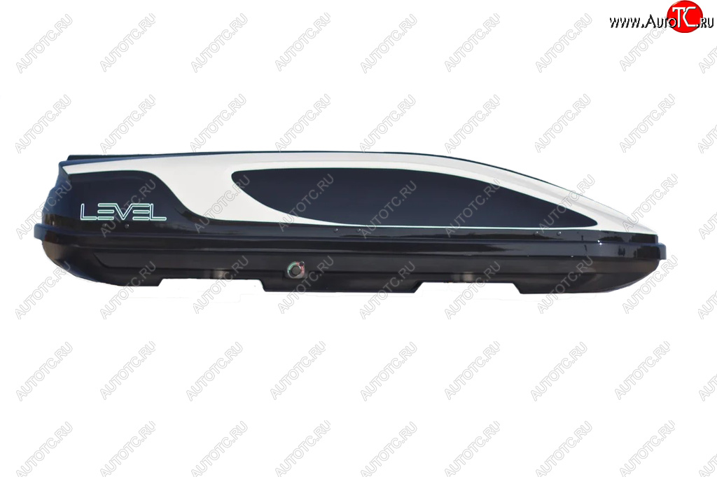 31 999 р. Автобокс LEVEL Касатка (450 л. 190х80х45 см)   (Черно-белый)  с доставкой в г. Майкоп