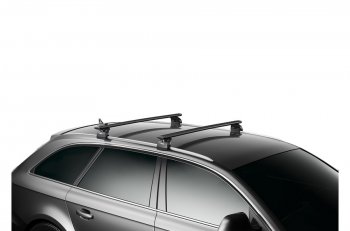 15 449 р. Поперечные дуги рейлингов THULE WingBar (длина дуг 127 см) Mercedes-Benz E-Class W212 дорестайлинг седан (2009-2012) (цвет: черный)  с доставкой в г. Майкоп. Увеличить фотографию 5
