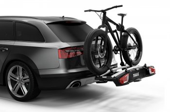 95 999 р. Велобагажник-платформа на фаркоп Thule VeloSpace XT Skoda Scala (2019-2025) (Для 2-х велосипедов)  с доставкой в г. Майкоп. Увеличить фотографию 3