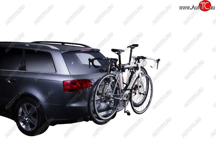 4 949 р. Велобагажник на фаркоп Thule Xpress Toyota Kluger XU20 рестайлинг (2003-2007) (Для 2-х велосипедов)  с доставкой в г. Майкоп