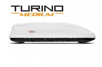 Автобокс PT GROUP (460л., 191х79х46 см, одностороннее открывание) Turino Medium белый   (Белый)