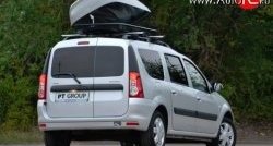 21 749 р. Автобокс PT GROUP (410л., 177х81х46, одностороннее открывание) Turino 1 белый Mitsubishi Outlander CU (2003-2009) (Белый)  с доставкой в г. Майкоп. Увеличить фотографию 5