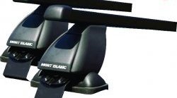 8 299 р. Багажник на автомобиль Mont Blanc ReadyFit 13 Steel KIA Shuma (2001-2004)  с доставкой в г. Майкоп. Увеличить фотографию 6