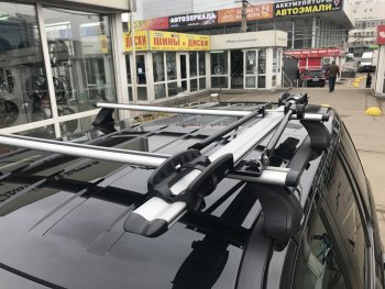 2 249 р. Крепление велосипеда на крышу Inter II (алюминий) Subaru Legacy BD/B11 седан дорестайлинг (1993-1996)  с доставкой в г. Майкоп. Увеличить фотографию 2
