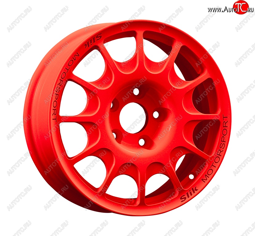 23 799 р. Кованый диск Slik Classic Sport L-1844S 5.5x15   (RAL 3026 ярко алый (3026))  с доставкой в г. Майкоп