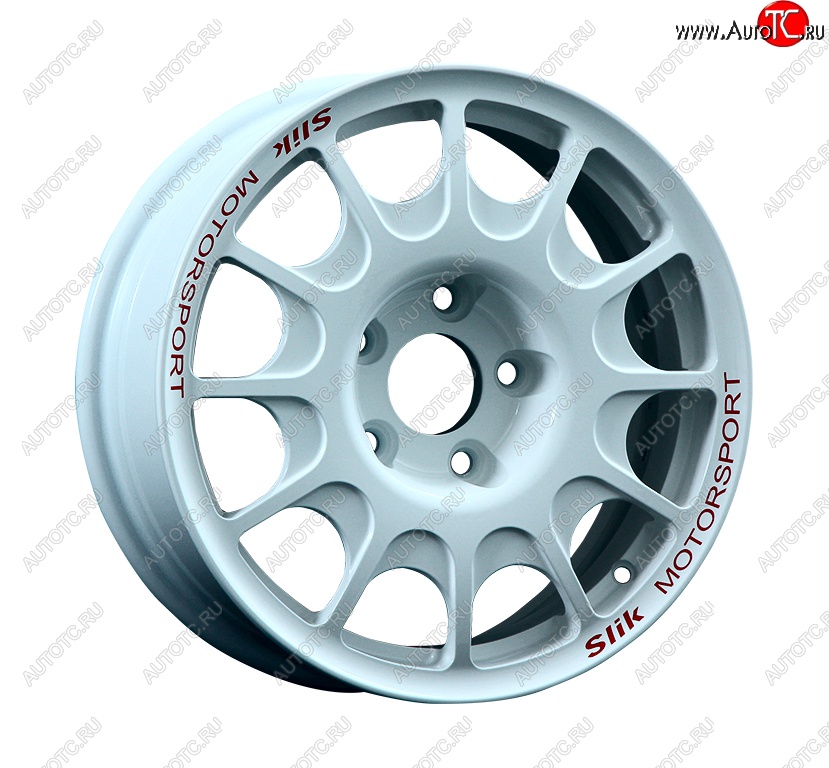 23 799 р. Кованый диск Slik Classic Sport L-1844S 5.5x15   (Белый (W))  с доставкой в г. Майкоп