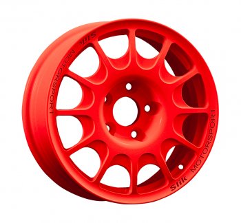 Кованый диск Slik Classic Sport L-1844S 6.5x15  (RAL 3026 ярко алый (3026))