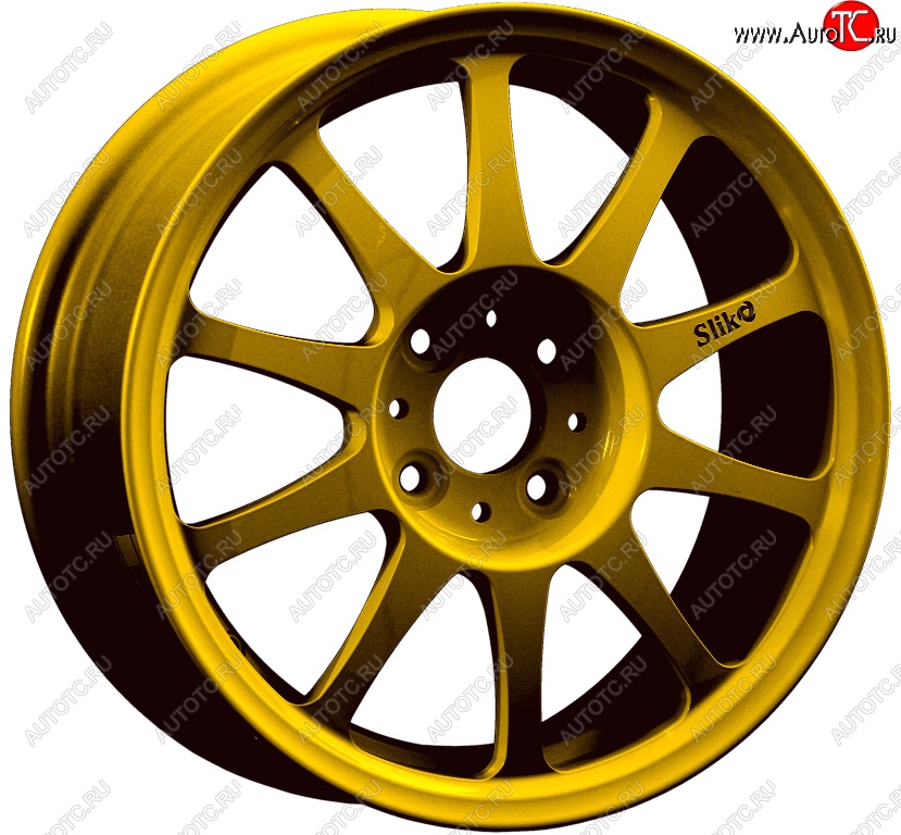 14 899 р. Кованый диск Slik Classic Sport L-5411S 6.0x15   (Ярко желтый RAL1021 (YELLOW))  с доставкой в г. Майкоп