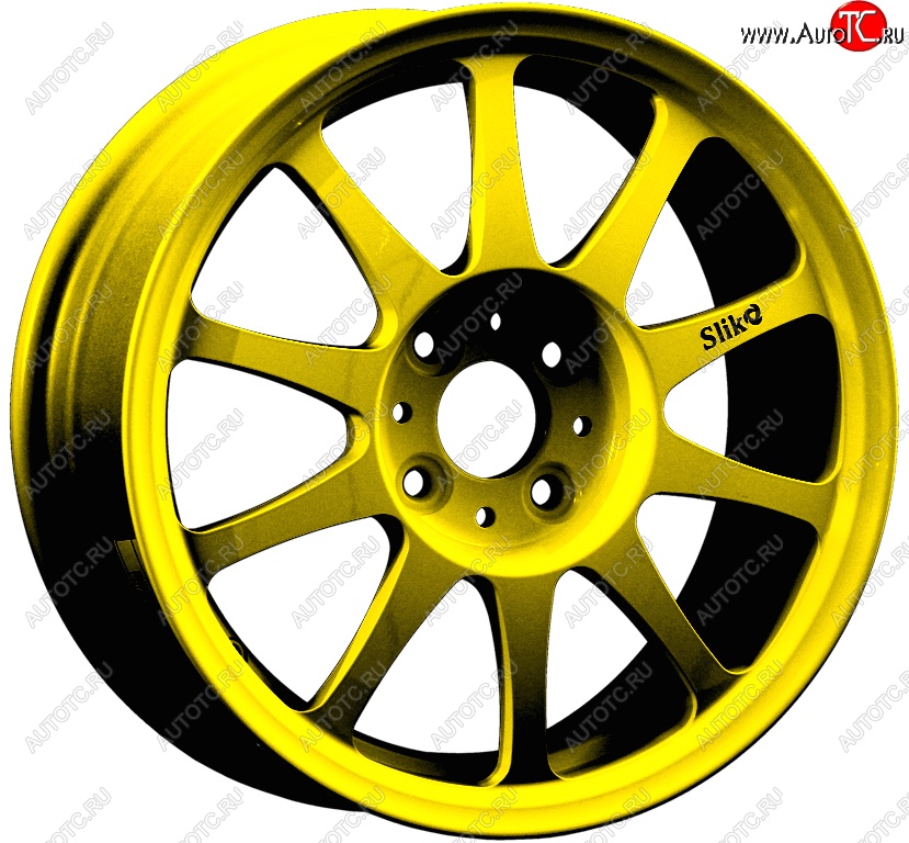 14 899 р. Кованый диск Slik Classic Sport L-5411S 6.0x15   (Candy ярко-желтый (Candy YELLOW))  с доставкой в г. Майкоп