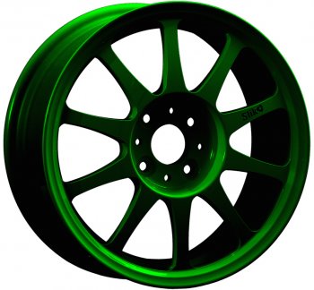 Кованый диск Slik Classic Sport L-5411S 6.0x15  (Зеленый (GREEEN))