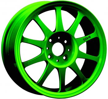 Кованый диск Slik Classic Sport L-5411S 6.0x15  (RAL 6038 ярко-зеленый (6038))