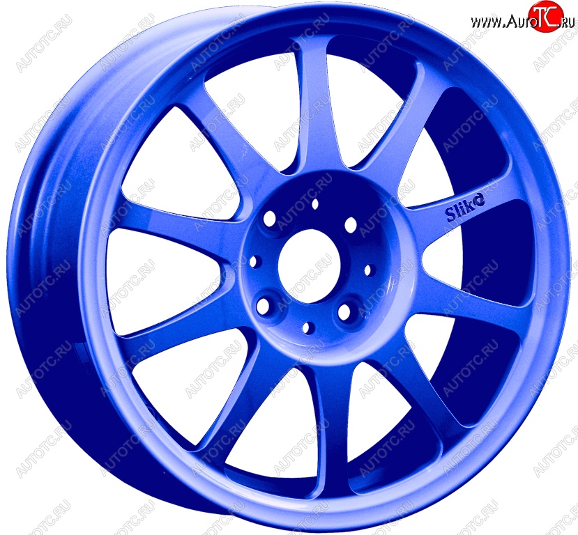 14 899 р. Кованый диск Slik Classic Sport L-5411S 6.0x15   (Синий (BLUE))  с доставкой в г. Майкоп