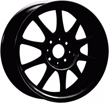 Кованый диск Slik Classic Sport L-5411S 6.0x15  (Черный глянцевый (BK))