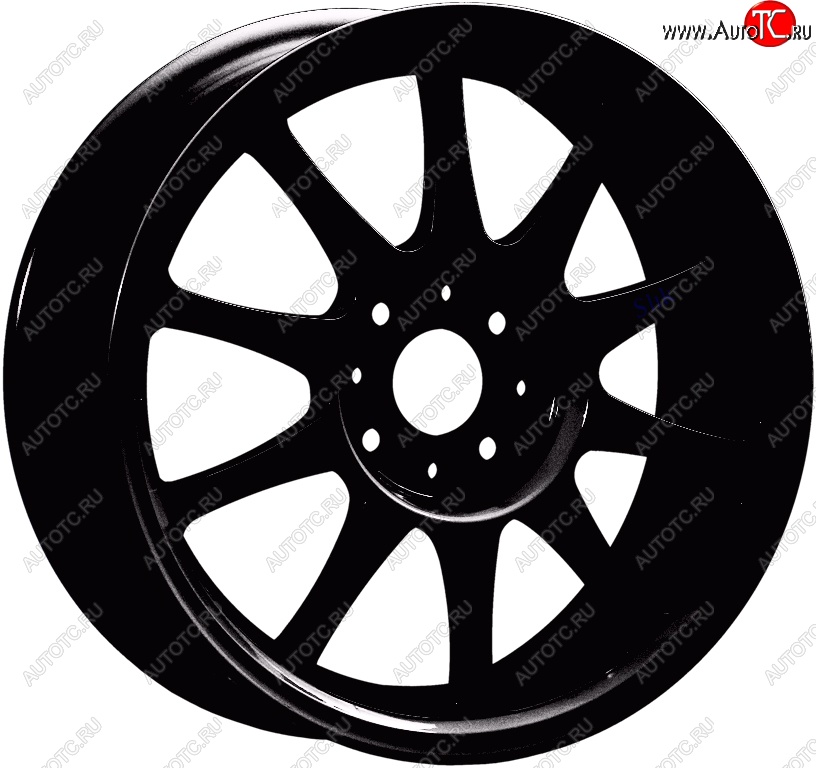 14 899 р. Кованый диск Slik Classic Sport L-5411S 6.0x15   (Черный глянцевый (BK))  с доставкой в г. Майкоп
