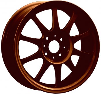 Кованый диск Slik Classic Sport L-5411S 6.0x15  (Коньячная бронза глянец (BRZCGN))