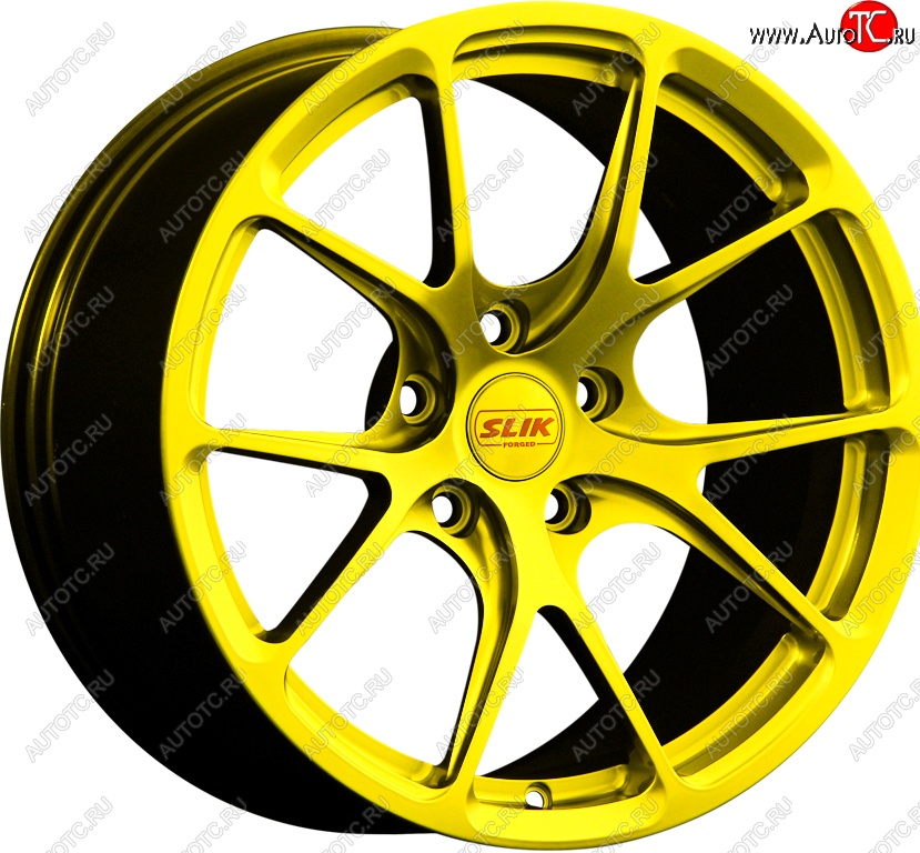 17 799 р. Кованый диск Slik TuningPro L-754 9.0x17   (Candy ярко-желтый (Candy YELLOW))  с доставкой в г. Майкоп