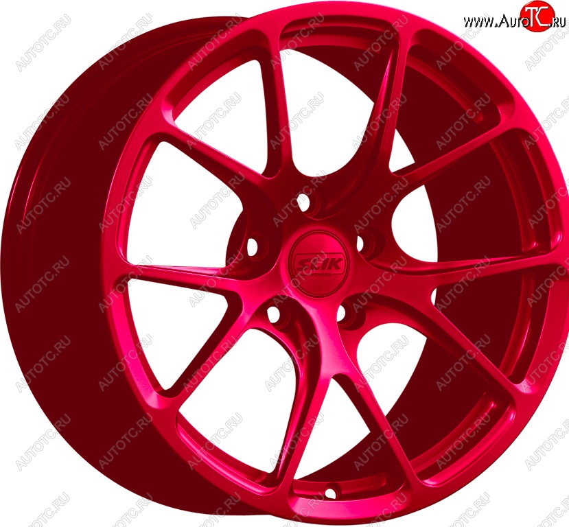 17 799 р. Кованый диск Slik TuningPro L-754 9.0x17   (Candy рубиновый (Candy RUBIN))  с доставкой в г. Майкоп