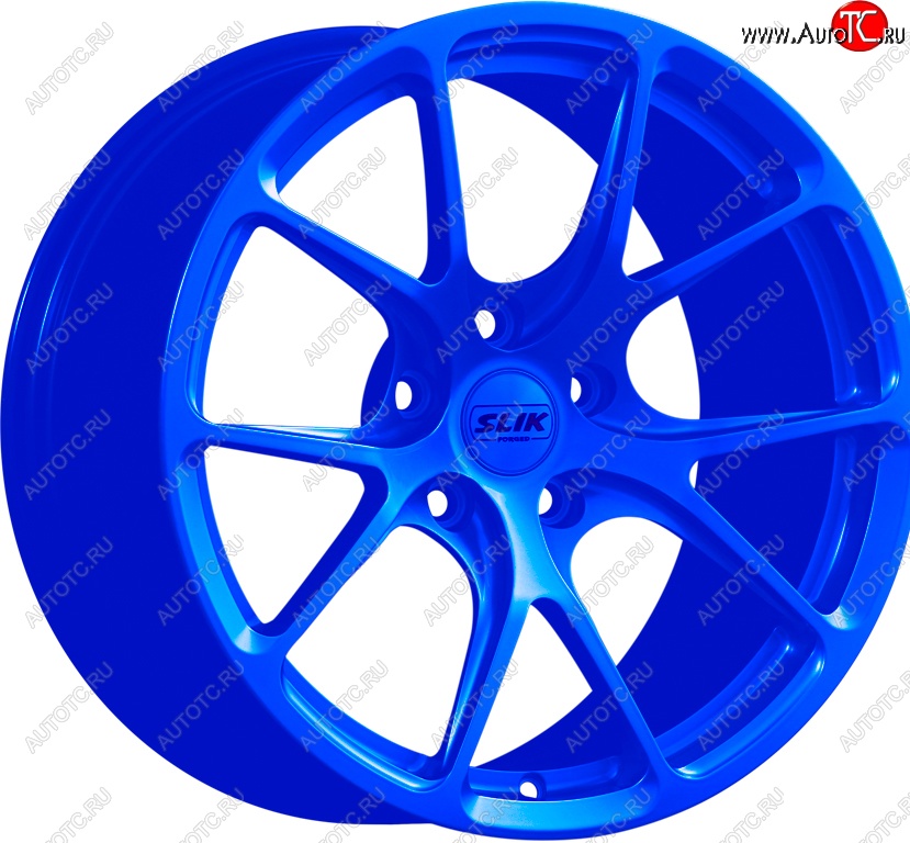 17 799 р. Кованый диск Slik TuningPro L-754 9.0x17   (Candy синий (Candy BLUE))  с доставкой в г. Майкоп