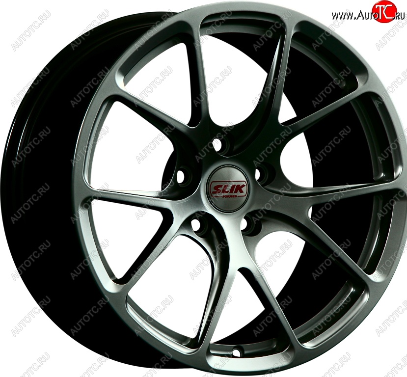 17 890 р. Кованый диск Slik TuningPro L-754 9.0x17   (Темный хром (DC))  с доставкой в г. Майкоп