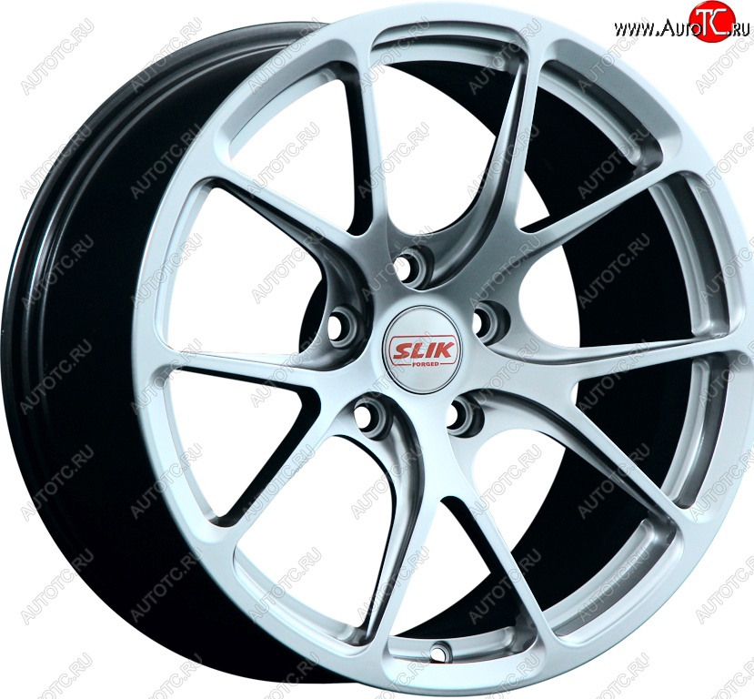 17 799 р. Кованый диск Slik TuningPro L-754 9.0x17   (Ярко блестящее серебро (HPB))  с доставкой в г. Майкоп