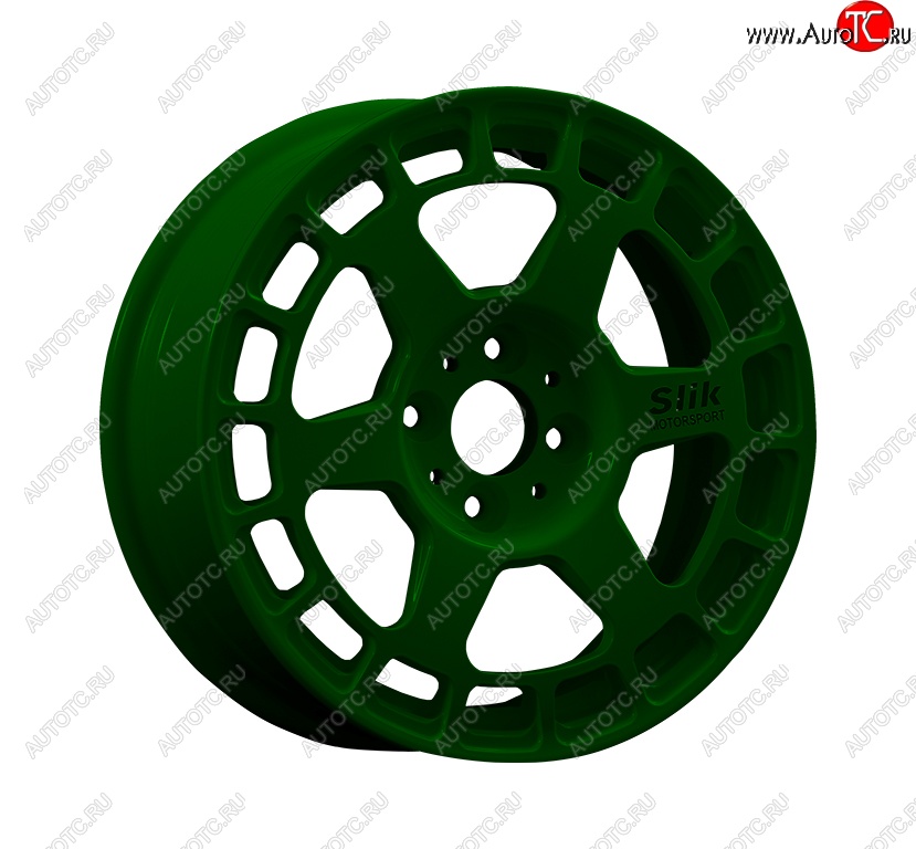 15 499 р. Кованый диск Slik Classic Sport L-151S 5.5x15   (Зеленый (GREEEN))  с доставкой в г. Майкоп