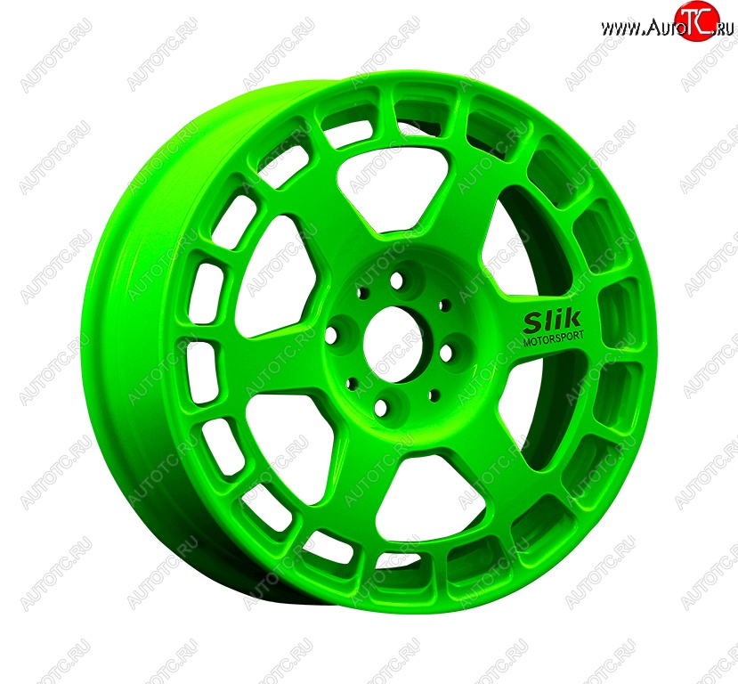 15 499 р. Кованый диск Slik Classic Sport L-151S 5.5x15   (RAL 6038 ярко-зеленый (6038))  с доставкой в г. Майкоп
