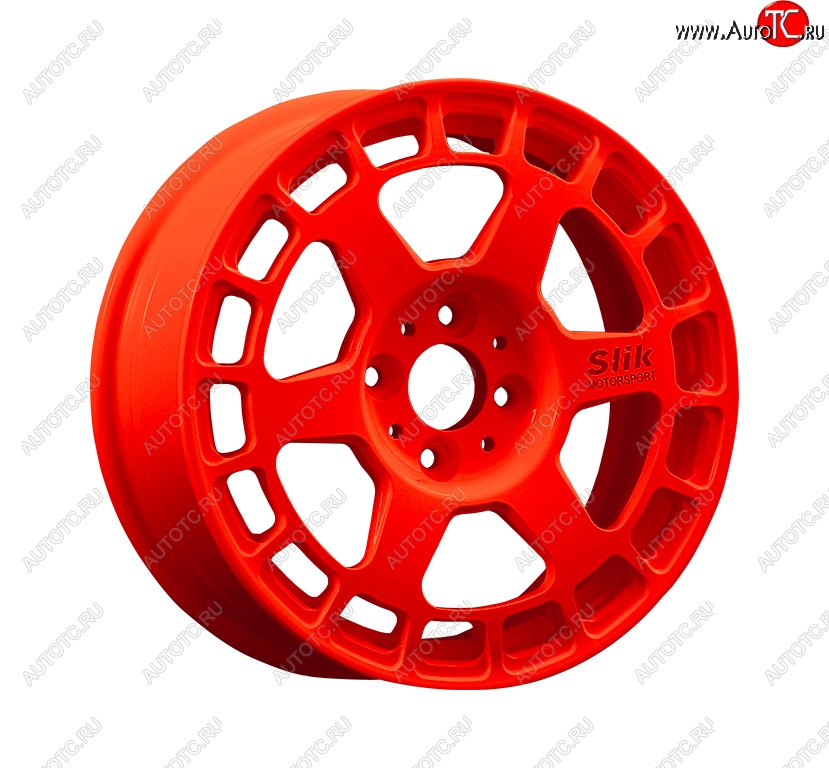 7 540 р. Кованый диск Slik Classic Sport L-151S 6.5x15   (RAL 3026 ярко алый (3026))  с доставкой в г. Майкоп