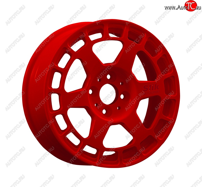 7 540 р. Кованый диск Slik Classic Sport L-151S 6.5x15   (Красный (RED))  с доставкой в г. Майкоп